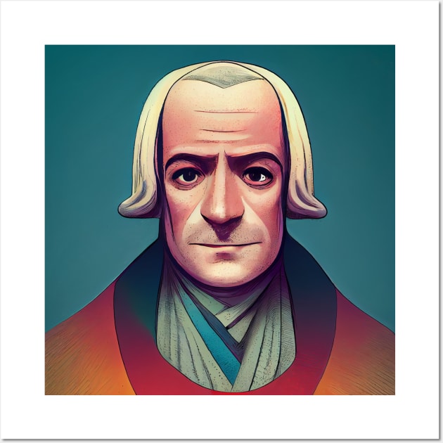 Adam Smith | Manga style Wall Art by Classical